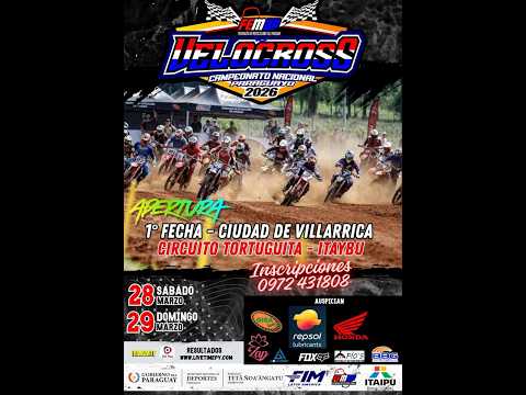 Campeonato Nacional Paraguayo de Velocross - Circuito Tortuguita - Villarrica, Guaira, Paraguay