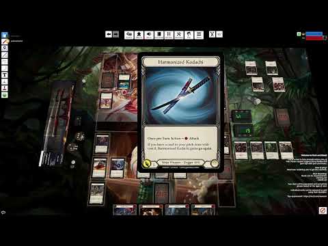 Flesh and Blood Outsiders Starter Deck Gameplay Uzuri vs Benji FaBcast Teil 3/3