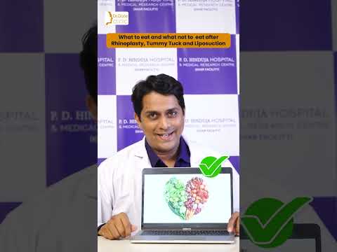 What to Eat and What not to Eat After Rhinoplasty Surgery? | Rhinoplasty #shorts #shortsfeed