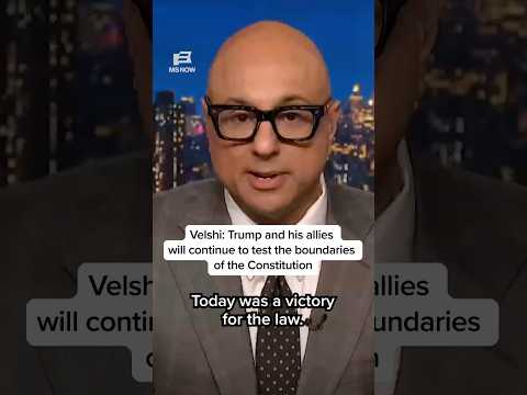 Velshi: Trump and his allies will continue to test the boundaries of the Constitution