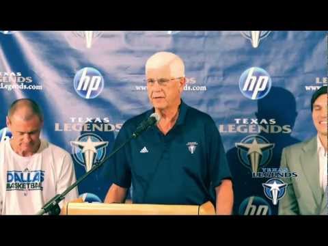 Del Harris Speaking at Eduardo Najera Press Conference