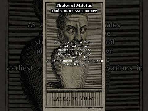 Great Philosophers: Thales of Miletus