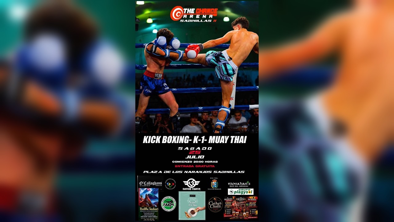 Velada de kick boxing, K1 y muay thai Velada de kick boxing, K1 y muay thai