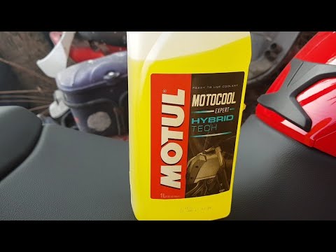 Upgrading Dominar Radiator Coolant / Motul MotoCool