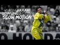 Wasim Akram Bowling Action Slow-Motion