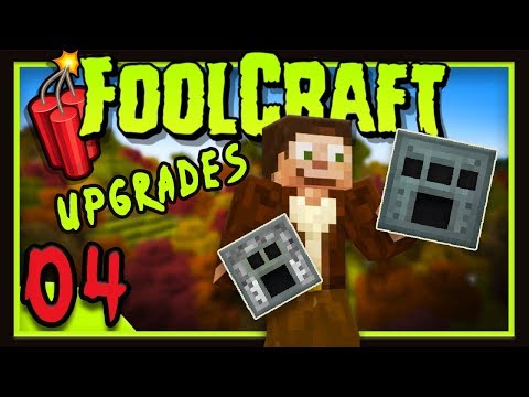 Foolcraft 3: Upgrading The Base Building Infrastructure! (Minecraft Modded Survival Ep 4)
