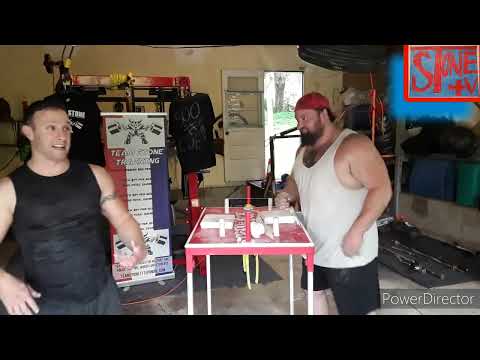 the 2nd hour of GAINZZZ! Arm Wrestling in the LABYRINTH!! GREAT GAINSSS and LOTS OF LAUGHS!!