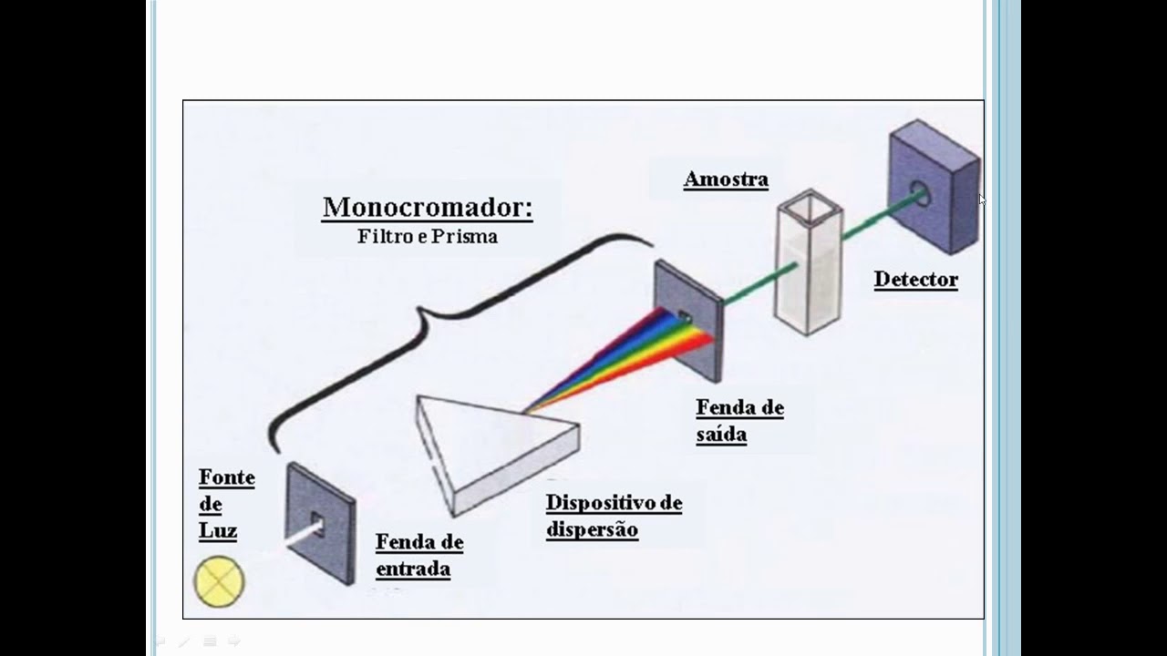 BIOFÍSICA: COMPONENTES DO ESPECTROFOTÔMETRO 1