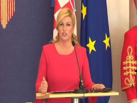 Kolinda Grabar Kitarović i Hashim Thaci