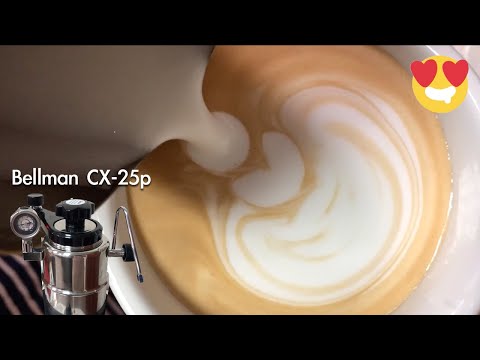 Bellman CX-25p 🌿 Coffee Latte Art 咖啡拿鐵藝術 拉花 Barista Training