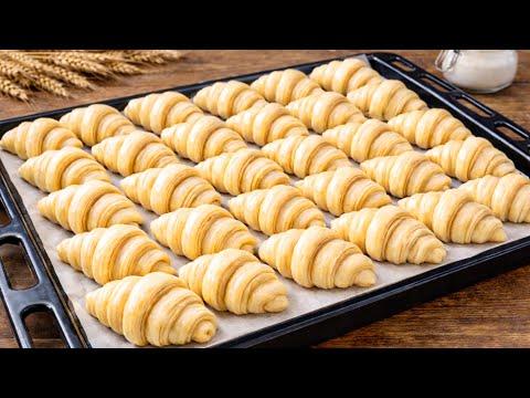 After discovering this method, I became addicted to it❗ Simple and easy croissants!