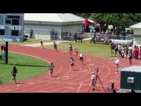 AHSAA State Meet Prelims - 7A Girls 4×100m Heat 1