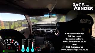 Supercharged Nissan Pulsar at Dorsets Road gravel sprint 15 November 2020