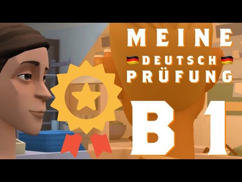 Deutsch Dialoge für Prüfung B1: schriftlicher Modus. Deutsch lernen, Anmeldung, Brief schreiben