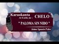 PALOMA SIN NIDO KARAOKE CHELO