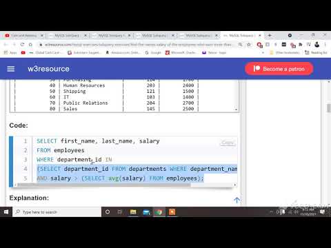 SQL extra Task