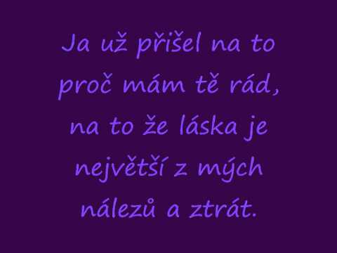 Michal David nesnášim loučení +text