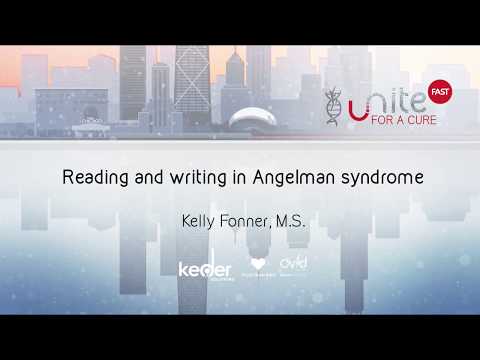 Reading and writing in Angelman syndrome