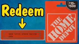 How to Redeem a Home Depot Gift Card on Website (and Use It To Buy Something)