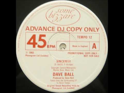 Dave Ball -  Man in the Man (Promo Version)