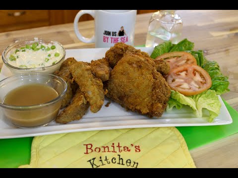 Crispy Seasoned Potato Wedges and Chicken - Bonita's Kitchen