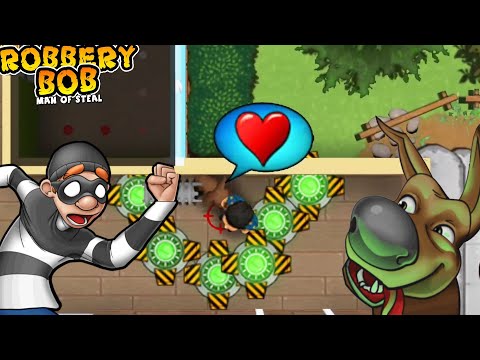 Robbery Bob Summer Camp : Use Skinny Cop Costume - Use Tool Part 402