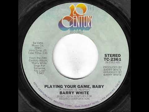 Barry White - Playing Your Game Baby (Ronnie B Mix)