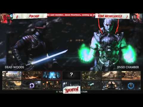 WB Round 2: Pokchop (Kenshi) vs. YOMI Michaelangelo (Quan Chi) - MKX; AKA Week 3