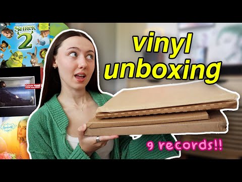 VINYL UNBOXING + HAUL (new releases + isos!!)