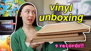 VINYL UNBOXING + HAUL (new releases + isos!!)