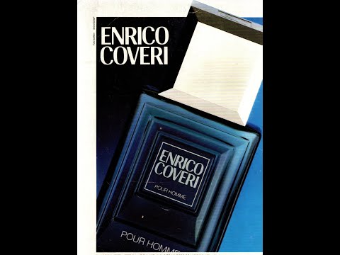 Storia dei profumi vintage. 37a puntata: "ENRICO COVERI POUR HOMME" (1984).