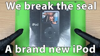 Video thumbnail for Opening a brand new iPod Video. by DankPods