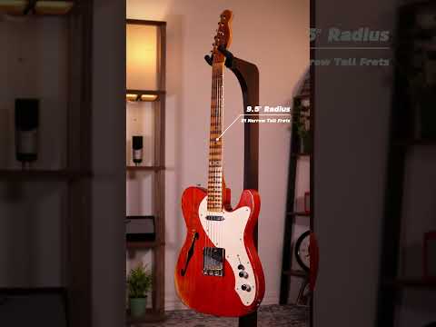 Immagine Fender Custom Shop LR25 '50s Telecaster Thinline Heavy Relic - Maple Fingerboard, Sunset Orange Transparent - 23