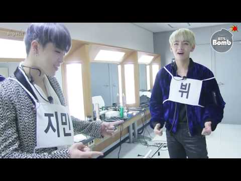 [RUS SUB] [BANGTAN BOMB] This is how V warms up his voice before singing
