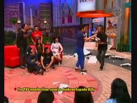 Raffi Ahmad Marah Bang Billy Tembak Syahnaz @ YKS 15 Nov 2013