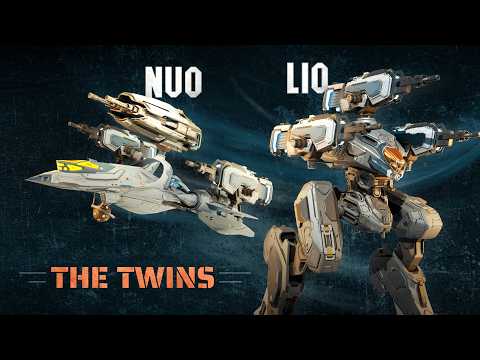 Lio & Nuo ✈️🛩️ Twin Robots Overview — War Robots