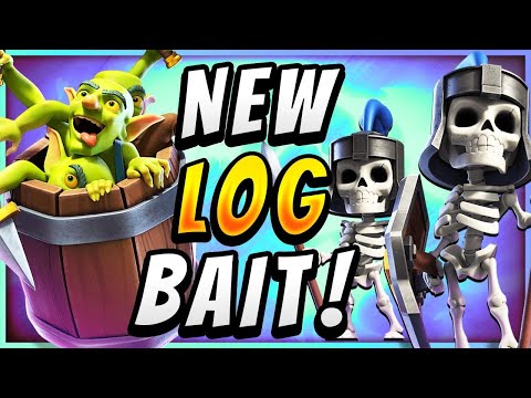 BEST LOG BAIT DECK in CLASH ROYALE RIGHT NOW! 🏆