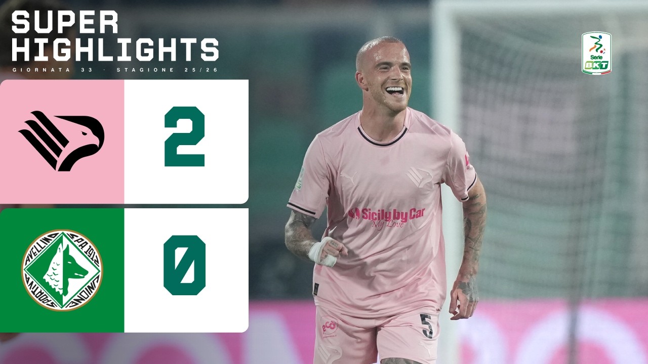 Palermo vs US Avellino 1912 Highlights