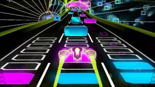 Audiosurf - The Lightning Storm - Flogging Molly Pointman Pro Badass Gameplay