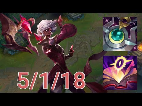 Karma Mid VS Syndra Highlights | EUW GrandMaster Patch 12.19