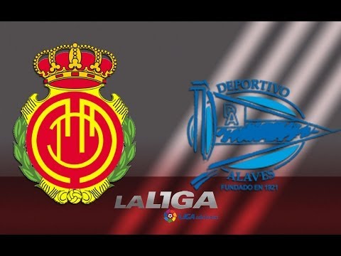 Gol de Borja Viguera (2-1) en el RCD Mallorca - Deportivo Alavés - HD