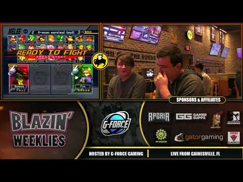 Blazin Weeklies #37: Melee Singles [Losers Finals] JRad VS YardBird