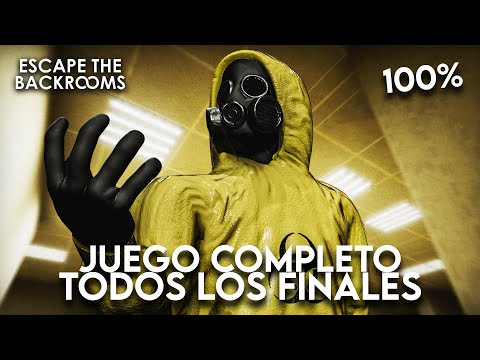 ESCAPE THE BACKROOMS (Juego Completo & Todos los Finales) - Walkthrough Guía 100%