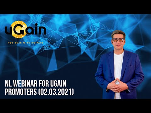 NL Webinar for uGain promoters (02.03.2021)