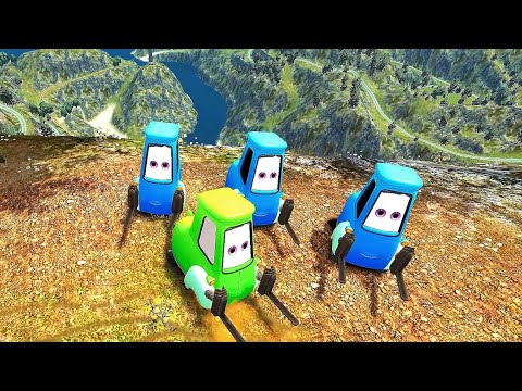 GTA 4 Cars Guido Cliff Drop Testing - GTA IV Cliff drops