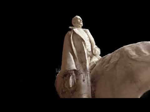 NeRF of Charles Devens sculpture model by Daniel Chester French