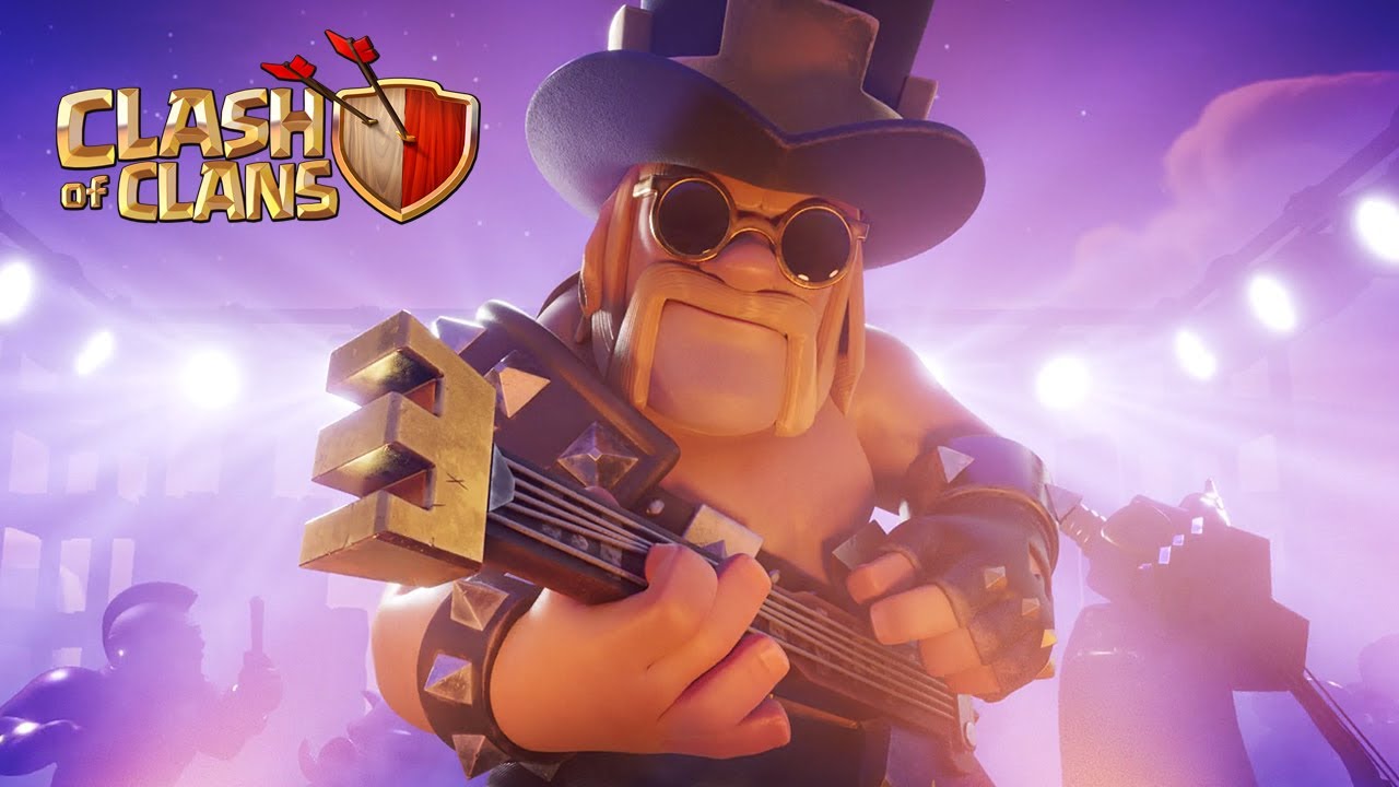 Rock On Party King! (Clash of Clans 8th Anniversary)