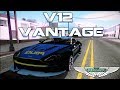 Aston Martin V12 Vantage UK Police para GTA San Andreas vídeo 1