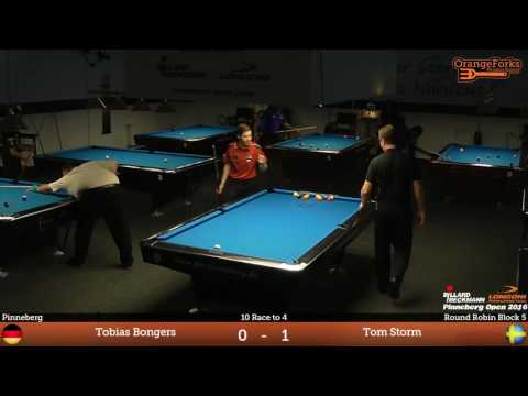 Tobias Bongers (GER) v Tom Storm (SWE) | Pinneberg Open 2016 | Round Robin Block 5