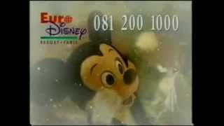 Vintage Euro Disneyland TV Commercial (UK, 1994)